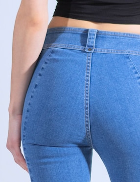 Jeans slim Oh Pomp para mujer