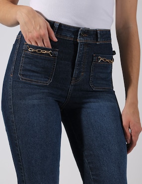 Jeans straight Oh Pomp para mujer