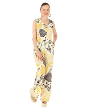 Jumpsuit Alexis De Lino Estampado Floral Para Mujer