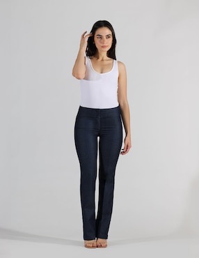 Jeans slim Oh Pomp para mujer