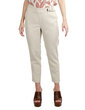 Pantalón Pierre Cardin Straight Para Mujer