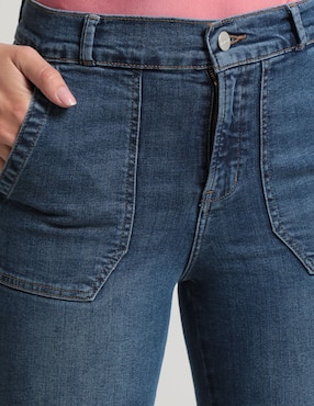 Jeans slim Oh Pomp para mujer