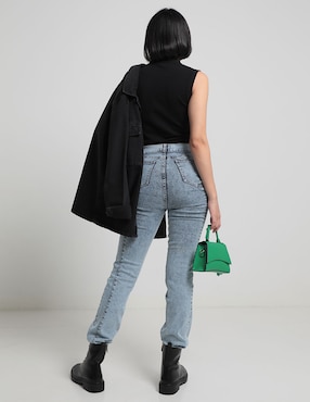Jeans slim Oh Pomp para mujer