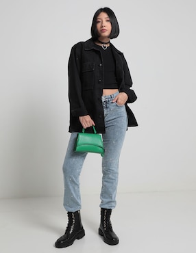 Jeans slim Oh Pomp para mujer