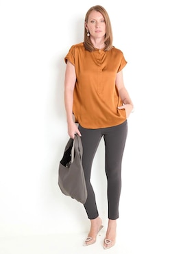 Pantalón de vestir Liz&Co by Liz Claiborne skinny para mujer