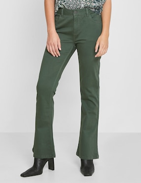 Jeans straight Valeria By Trucco para mujer