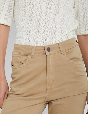Jeans straight Valeria By Trucco para mujer