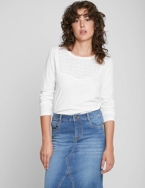 Blusa Valeria By Trucco Manga Larga Para Mujer