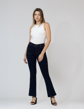 Jeans boot Oh Pomp para mujer