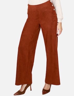 Pantalón Pierre Cardin Amplio Para Mujer