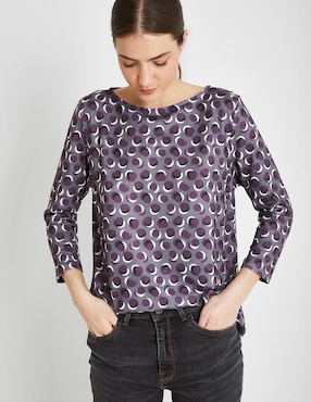 Blusa Valeria By Trucco Manga 3/4 Para Mujer