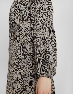 Vestido a la rodilla casual Valeria By Trucco para mujer