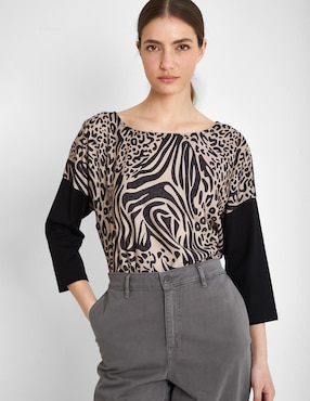 Blusa Valeria By Trucco Manga 3/4 Para Mujer