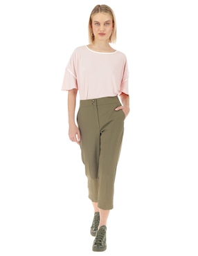 Pantalón de vestir straight para mujer