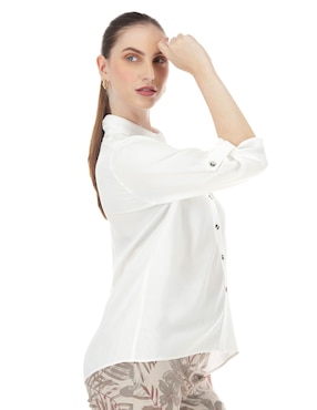 Blusa Alexis manga 3/4 para mujer