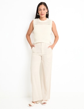 Blusa Valeria by Trucco sin manga para mujer