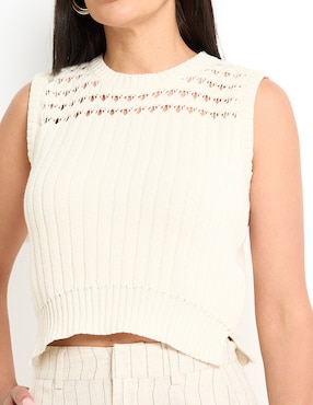 Blusa Valeria by Trucco sin manga para mujer