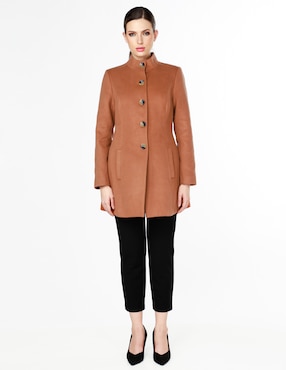 Abrigo Pierre Cardin regular para mujer