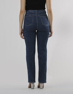 Jeans straight Oh Pomp para mujer