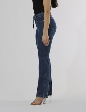 Jeans straight Oh Pomp para mujer