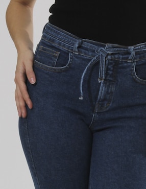 Jeans straight Oh Pomp para mujer
