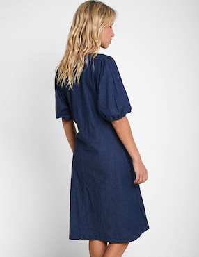 Vestido 3/4 casual Valeria By Trucco para mujer