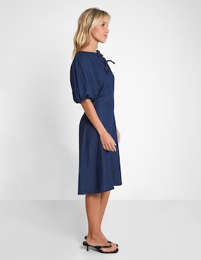 Vestido 3/4 casual Valeria By Trucco para mujer