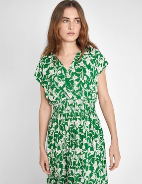 Vestido largo casual Valeria By Trucco para mujer