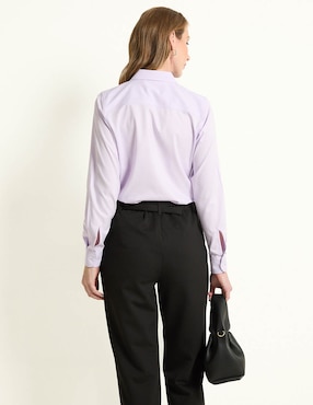 Blusa manga larga para mujer