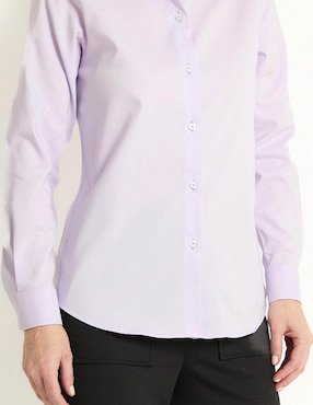 Blusa manga larga para mujer