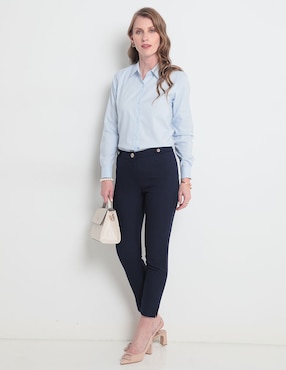 Blusa manga larga para mujer