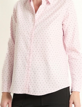 Blusa manga larga para mujer