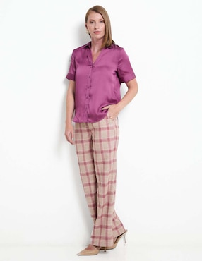 Pantalón de vestir Liz&Co by Liz Claiborne amplio para mujer