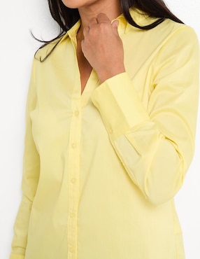 Blusa Liz&Co By Liz Claiborne manga larga para mujer