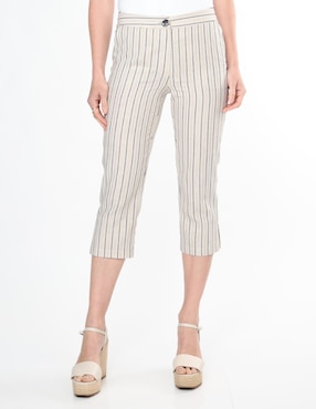 Pantalón Pierre Cardin Regular Para Mujer