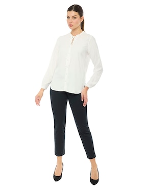 Blusa manga larga para mujer
