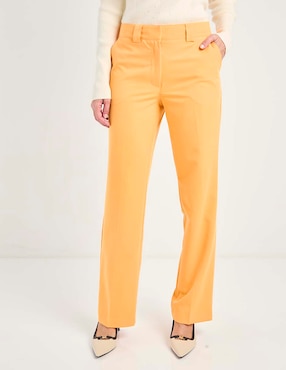 Pantalón de vestir straight para mujer