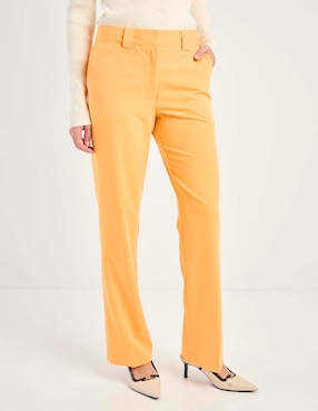 Pantalón de vestir straight para mujer