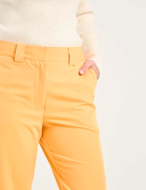 Pantalón de vestir straight para mujer
