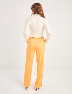Pantalón de vestir straight para mujer