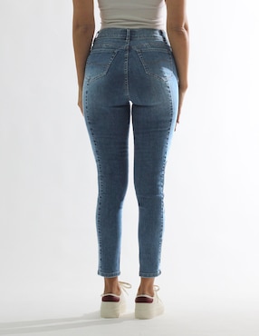 Jeans capri skinny Oh Pomp para mujer