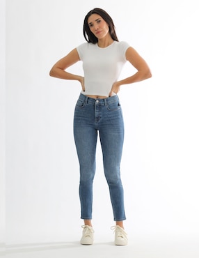 Jeans capri skinny Oh Pomp para mujer