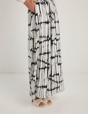Falda larga Liz&Co By Liz Claiborne a la cintura