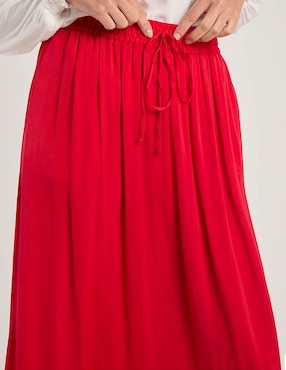 Falda crop Liz&Co By Liz Claiborne a la cintura