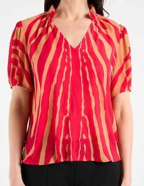 Blusa Liz&Co By Liz Claiborne manga corta para mujer