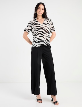 Blusa Liz&Co By Liz Claiborne manga corta para mujer
