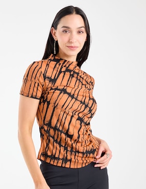 Blusa Liz&Co By Liz Claiborne manga corta para mujer