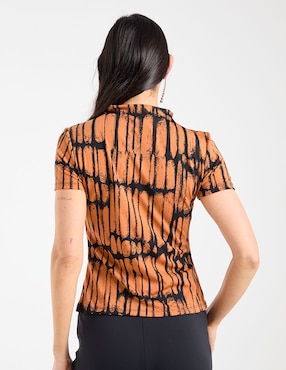 Blusa Liz&Co By Liz Claiborne manga corta para mujer