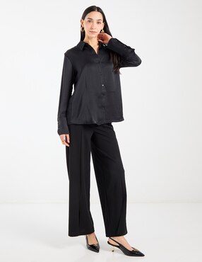 Blusa Liz&Co By Liz Claiborne manga larga para mujer