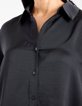 Blusa Liz&Co By Liz Claiborne manga larga para mujer